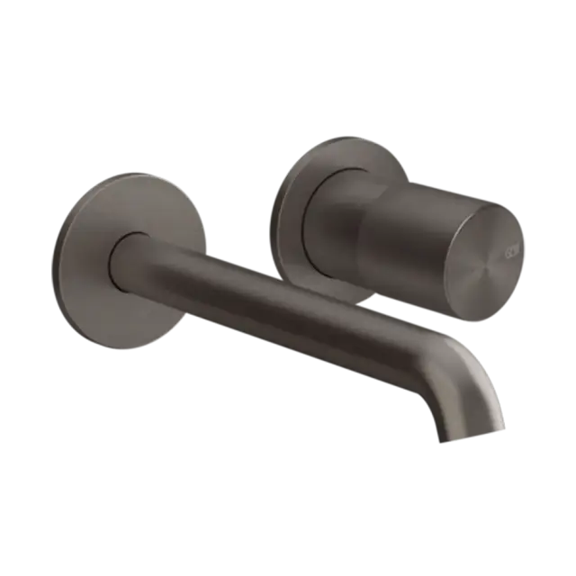 Смеситель для раковины Gessi HABITO 70088#707 цвет-Black Metal Brushed PVD