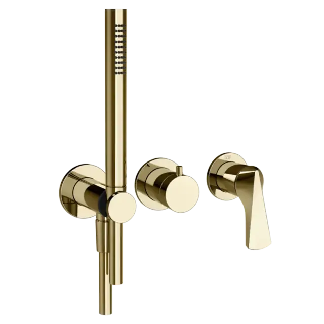 Смеситель для душа Gessi VENTAGLIO 72036#710 цвет-латунь PVD