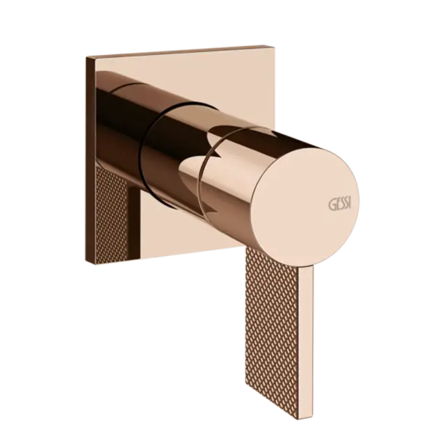 Смеситель для раковины Gessi INVERSO DIAMANTATO 73609#030 цвет-Медный PVD