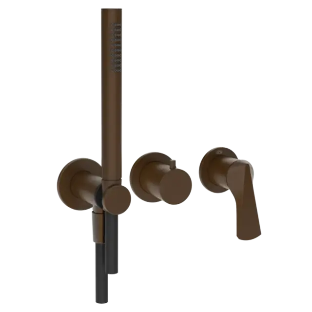 Смеситель для душа Gessi VENTAGLIO 72036#845 цвет-темная бронза