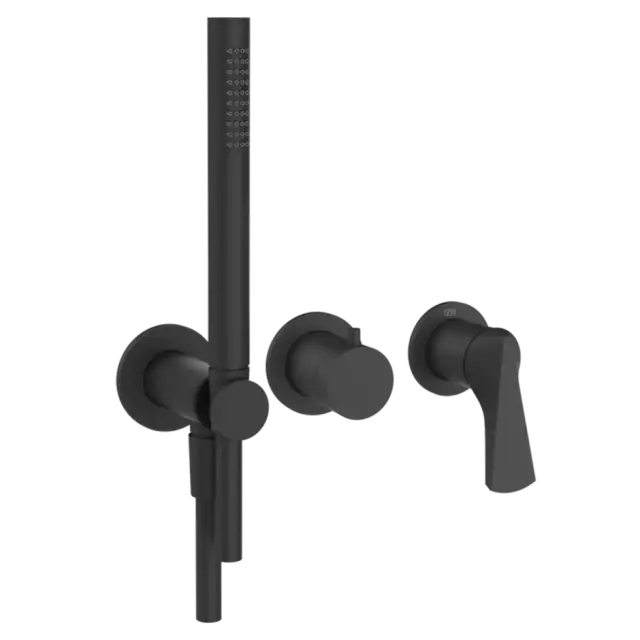 Смеситель для душа Gessi VENTAGLIO 72036#299 цвет-черный XL