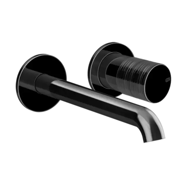 Смеситель для раковины Gessi HABITO TRAME 70388#706 цвет-Black Metal PVD