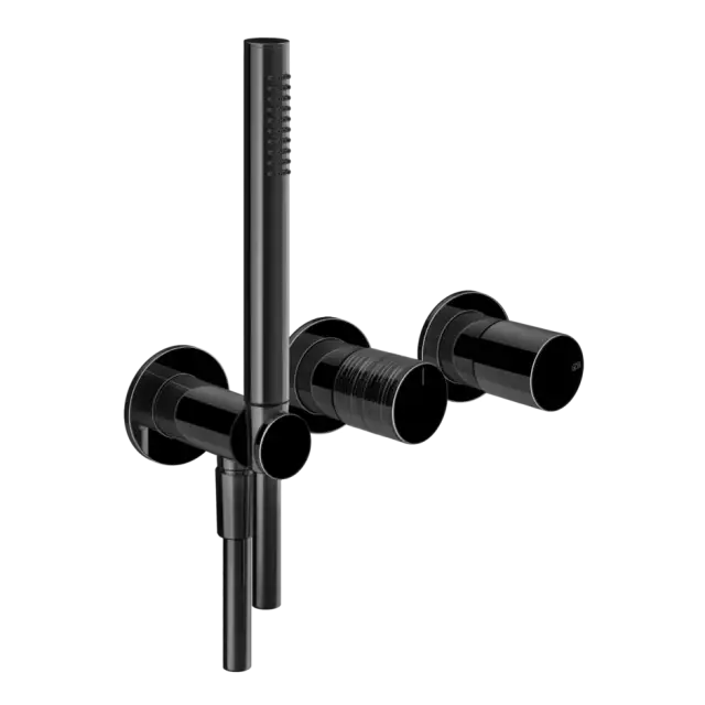 Смеситель для душа Gessi HABITO TRAME 70338#706 цвет-Black Metal PVD