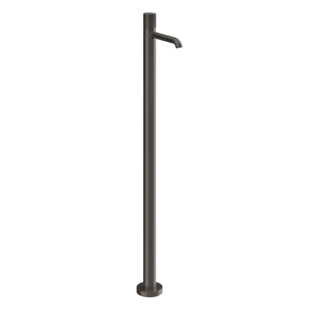 Смеситель для раковины Gessi HABITO RIGATO 70595#707 цвет-Black Metal Brushed PVD