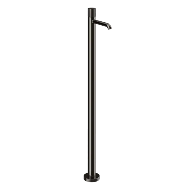 Смеситель для раковины Gessi HABITO RIGATO 70595#706 цвет-Black Metal PVD