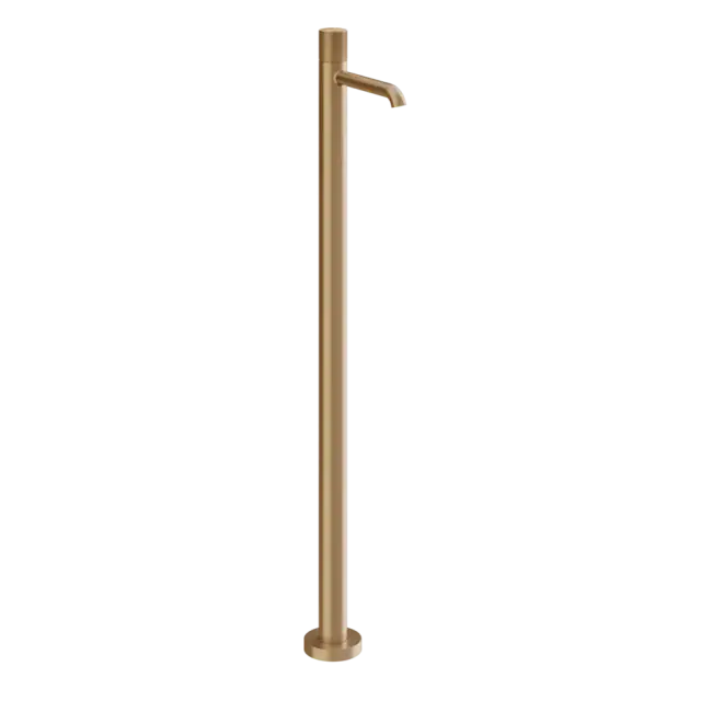 Смеситель для раковины Gessi HABITO RIGATO 70595#726 цвет-Warm Bronze Brushed PVD