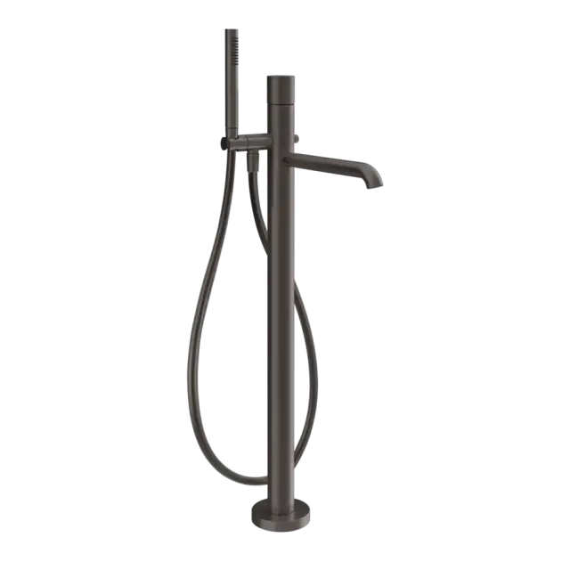 Смеситель для ванны Gessi HABITO 70028#707 цвет-Black Metal Brushed PVD