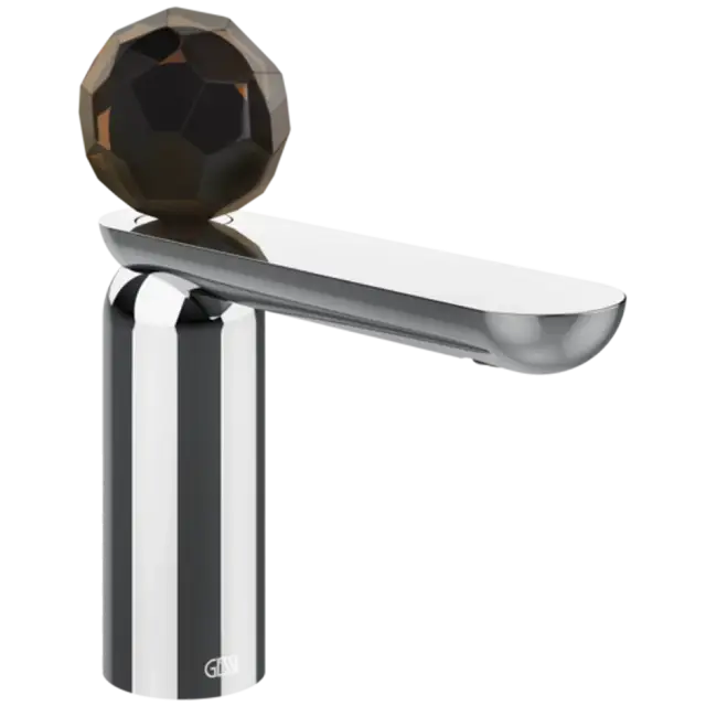 Смеситель для раковины Gessi Perle 74202#031 цвет-хром/муранское стекло Sfaccettato