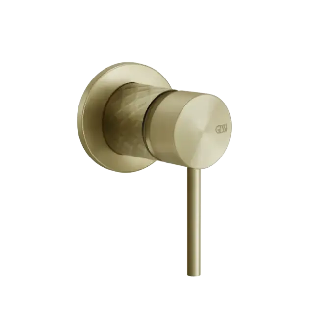 Смеситель для душа Gessi 316 INTRECCIO 54119#727 цвет-браш.латунь PVD