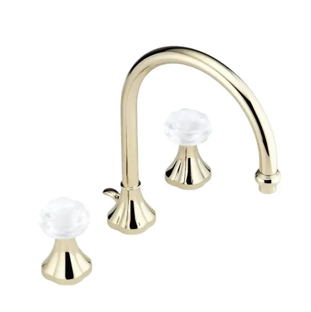 Смеситель для раковины THG Camélia Clear crystal U5L.H30.151