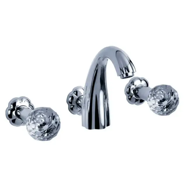 Смеситель для раковины Jorger FLORALE CRYSTAL 600.30.360.000 chrome