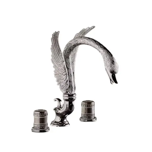 Смеситель для раковины THG Monte Carlo white gold porcelain U8C-152