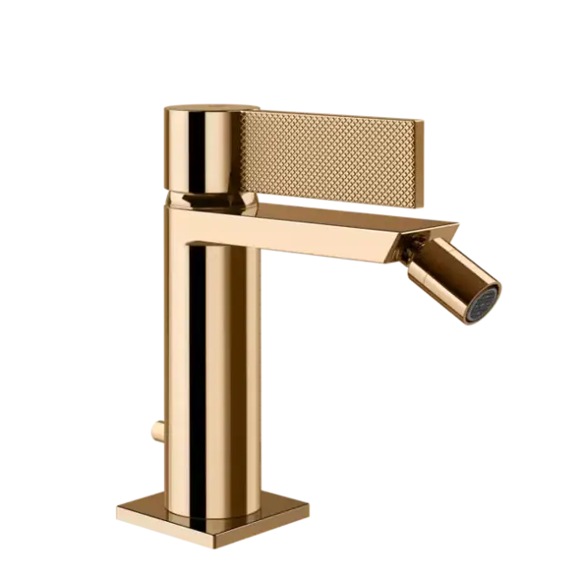 Смеситель для биде Gessi INVERSO DIAMANTATO 73607#735 цвет-warm bronze PVD