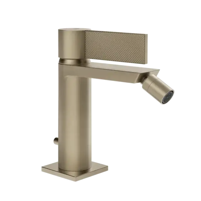 Смеситель для биде Gessi INVERSO DIAMANTATO 73607#149 цвет-finox brushed nickel