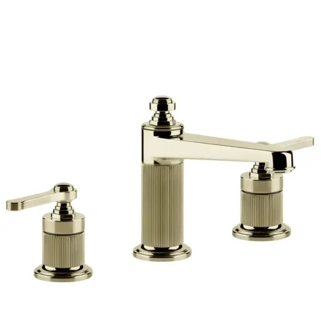 Смеситель для раковины Gessi VENTI20 65012#710 цвет-латунь PVD