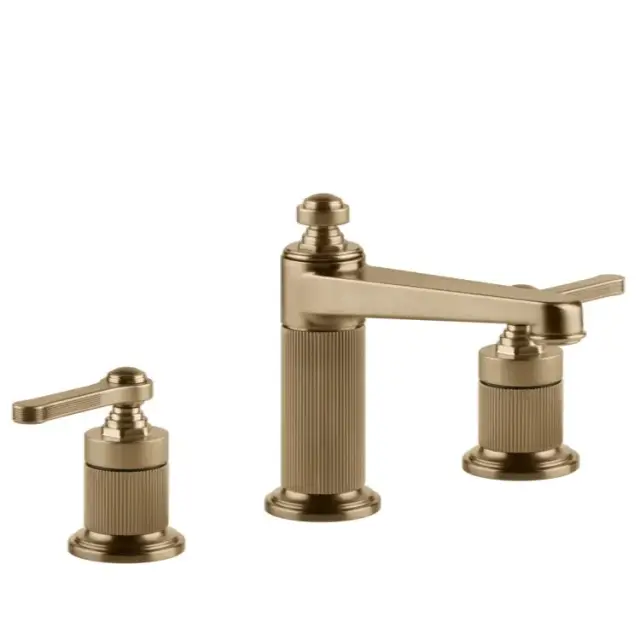 Смеситель для раковины Gessi VENTI20 65012#726 цвет-warm bronze brushed PVD