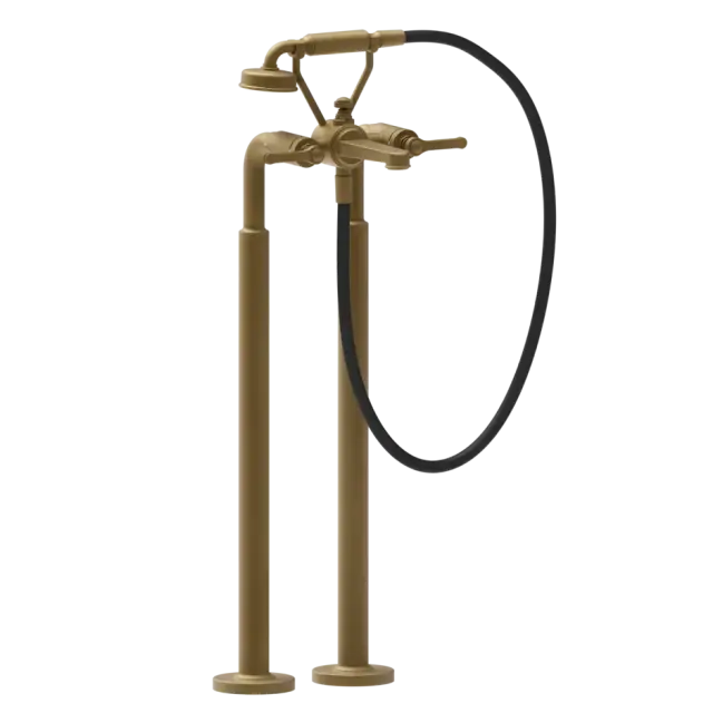 Смеситель для ванны Gessi VENTI20 65128#713 цвет-античная латунь