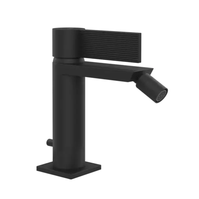 Смеситель для биде Gessi INVERSO RIGATO 73507#299 цвет-черный XL