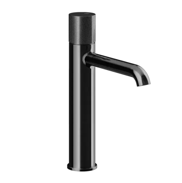 Смеситель для раковины Gessi HABITO DIAMANTATO 70606#706 цвет-black metal PVD