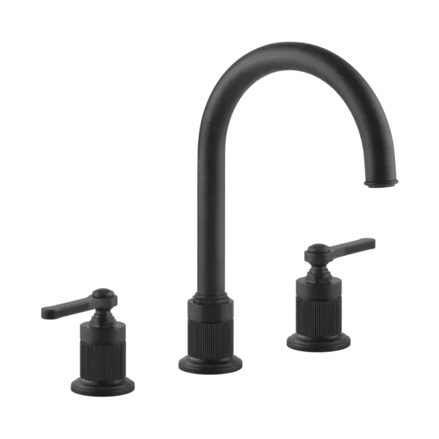 Смеситель для раковины Gessi VENTI20 65016#299 цвет-черный матовый