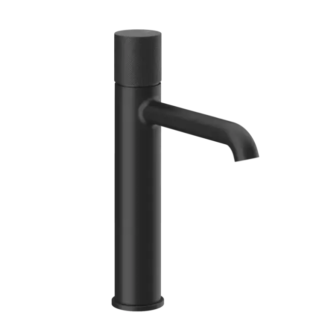 Смеситель для раковины Gessi HABITO DIAMANTATO 70606#299 цвет-черный XL