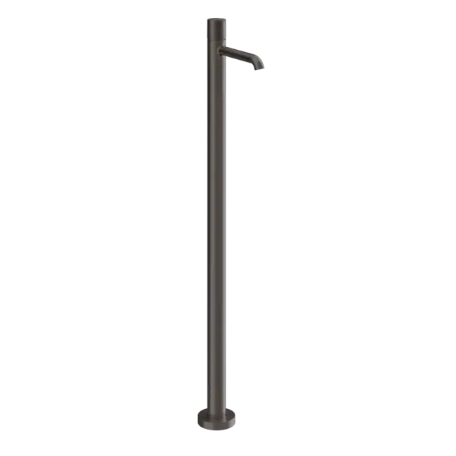 Смеситель для ванны Gessi HABITO DIAMANTATO 70695#707 цвет-black metal brushed PVD