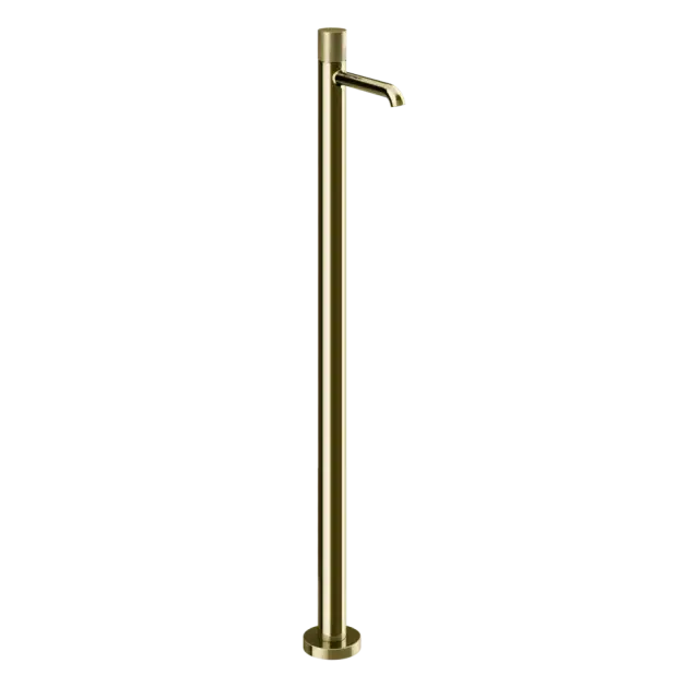 Смеситель для ванны Gessi HABITO DIAMANTATO 70695#710 цвет-латунь PVD