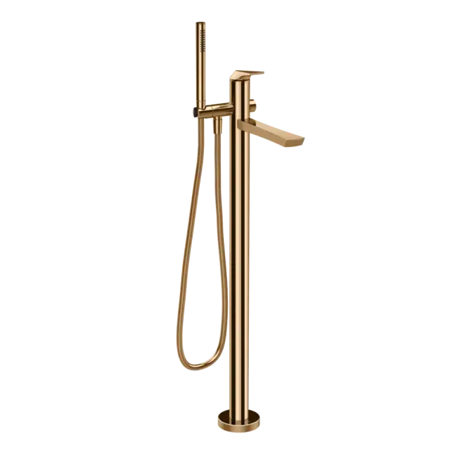Смеситель для ванны Gessi VENTAGLIO 72028#735 цвет-warm bronze PVD