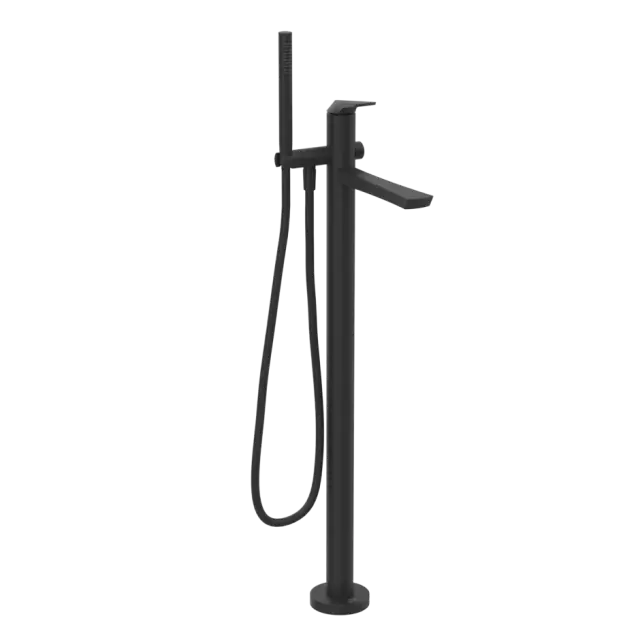 Смеситель для ванны Gessi VENTAGLIO 72028#299 цвет-черный матовый