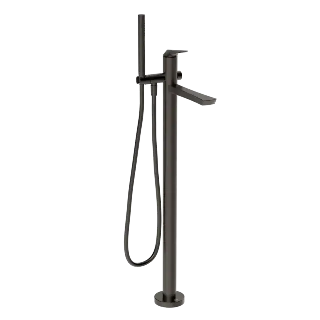 Смеситель для ванны Gessi VENTAGLIO 72028#707 цвет-black metal brushed PVD