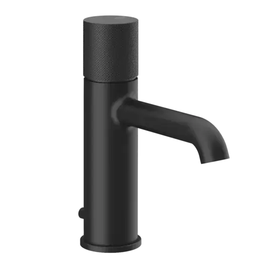 Смеситель для раковины Gessi HABITO DIAMANTATO 70601#299 цвет-черный XL