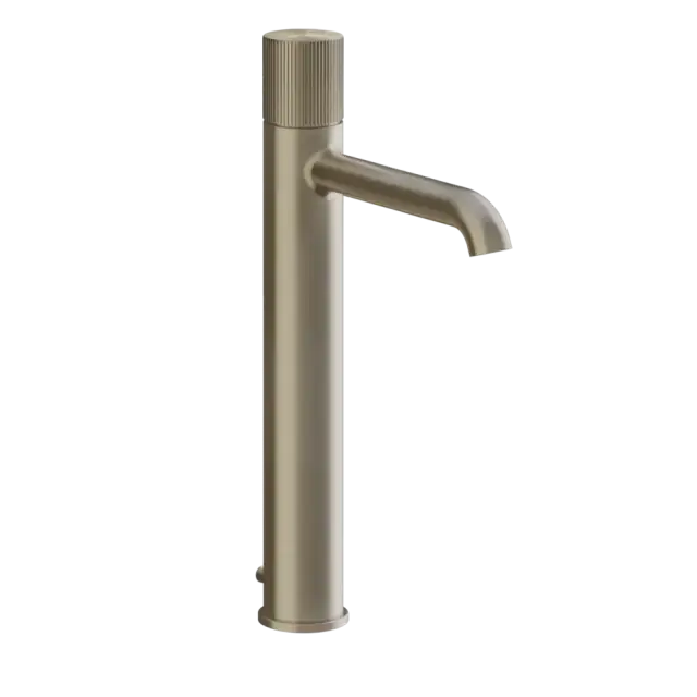 Смеситель для раковины Gessi HABITO RIGATO 70503#149 цвет-finox brushed nickel