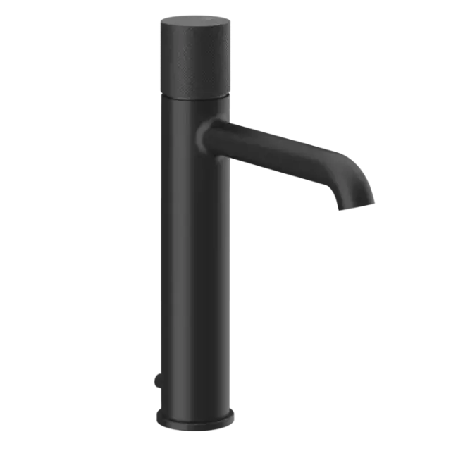 Смеситель для раковины Gessi HABITO DIAMANTATO 70605#299 цвет-черный XL