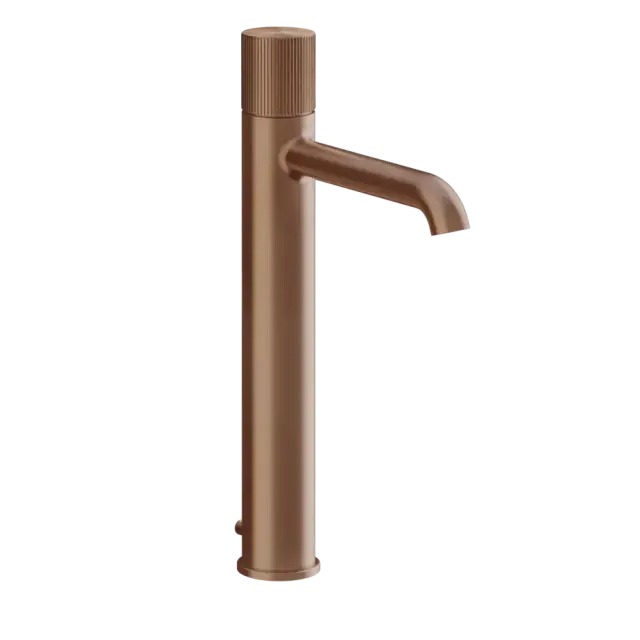 Смеситель для раковины Gessi HABITO RIGATO 70503#708 цвет-браш.медь PVD