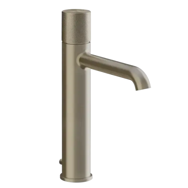Смеситель для раковины Gessi HABITO DIAMANTATO 70605#149 цвет-finox brushed nickel