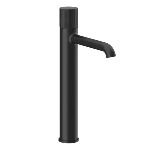 Смеситель для раковины Gessi HABITO RIGATO 70504#706 цвет-черный XL