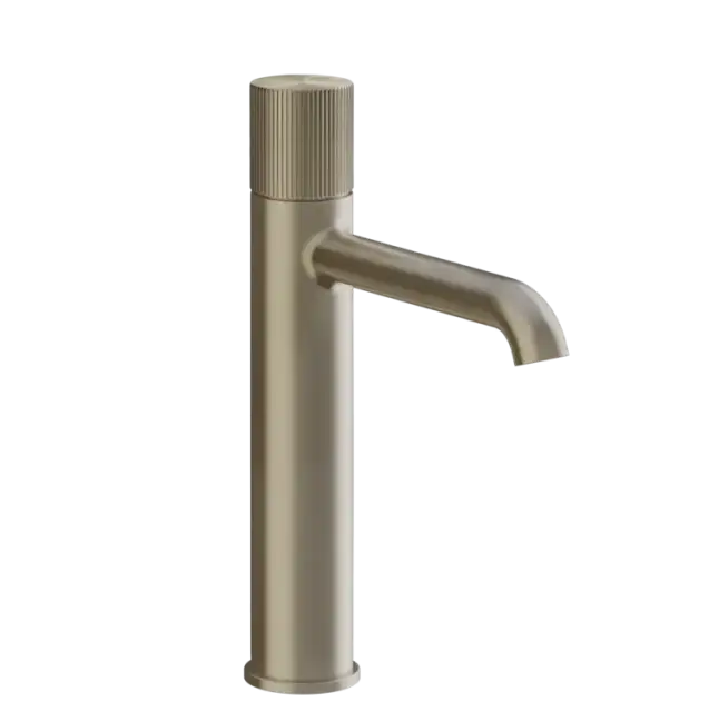 Смеситель для раковины Gessi HABITO RIGATO 70506#149 цвет-finox brushed nickel