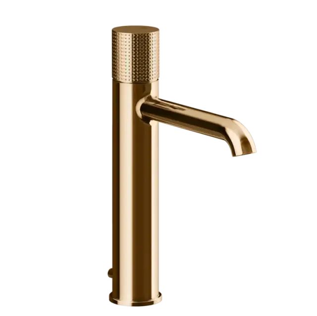 Смеситель для раковины Gessi HABITO CESELLO 70405#735 цвет-warm bronze PVD
