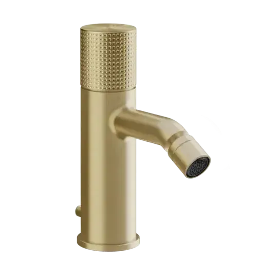 Смеситель для биде Gessi HABITO CESELLO 70407#727 цвет-браш.латунь PVD