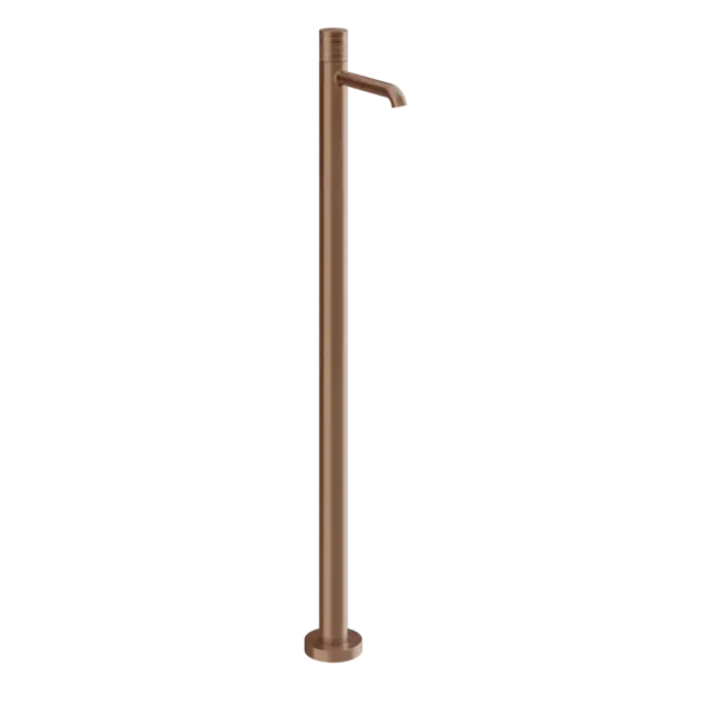 Смеситель для ванны Gessi HABITO TRAME 70395#708 цвет-браш.медь PVD