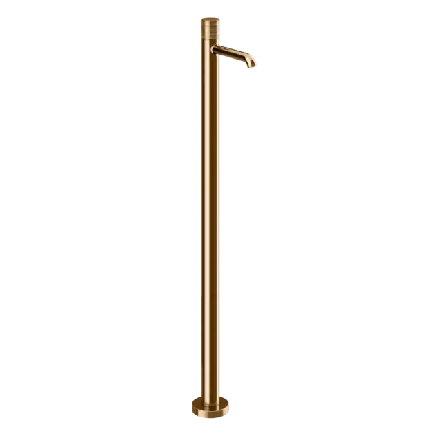 Смеситель для ванны Gessi HABITO TRAME 70395#735 цвет-warm bronze PVD