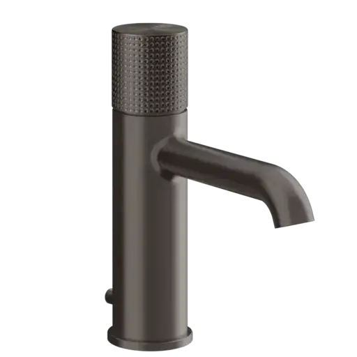 Смеситель для раковины Gessi HABITO CESELLO 70401#707 цвет-black metal brushed PVD