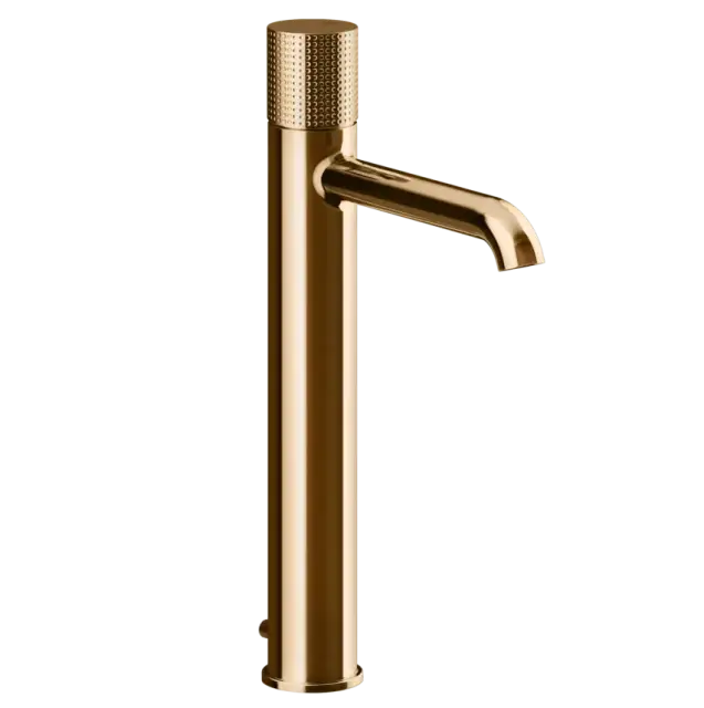 Смеситель для раковины Gessi HABITO CESELLO 70403#735 цвет-warm bronze PVD