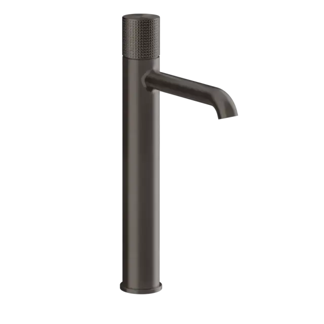Смеситель для раковины Gessi HABITO CESELLO 70404#707 цвет-black metal brushed PVD