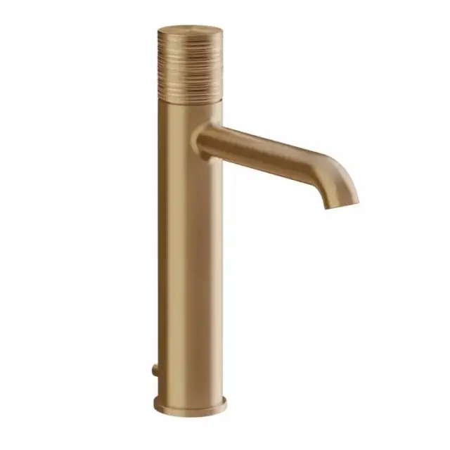 Смеситель для раковины Gessi HABITO TRAME 70305#735 цвет-warm bronze PVD