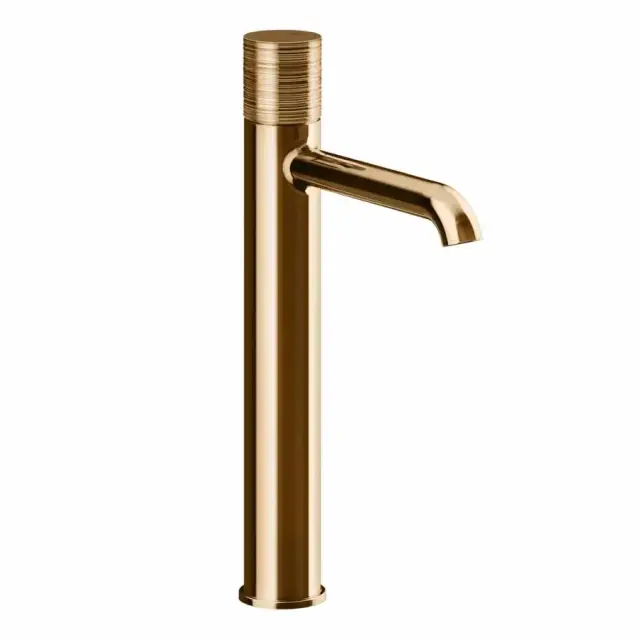 Смеситель для раковины Gessi HABITO TRAME 70304#735 цвет-warm bronze PVD
