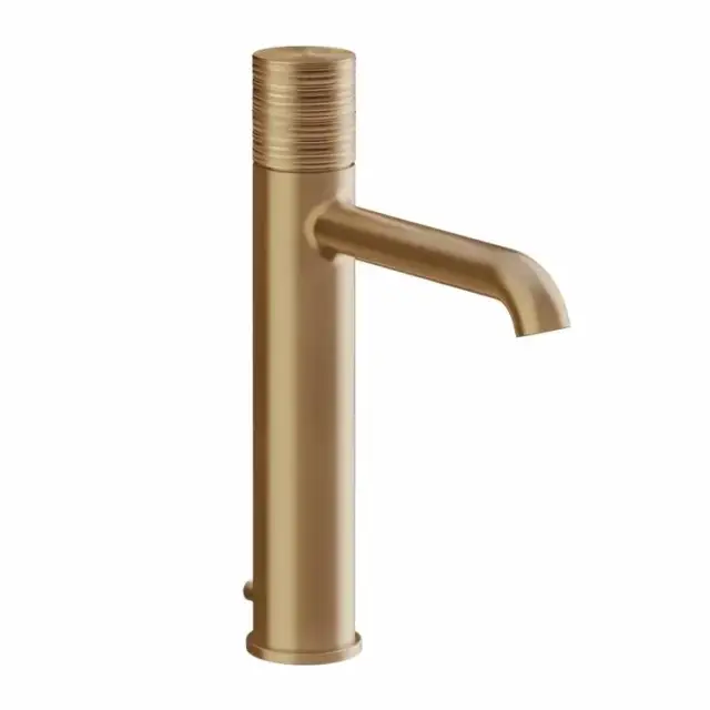 Смеситель для раковины Gessi HABITO TRAME 70305#726 цвет-warm bronze brushed PVD