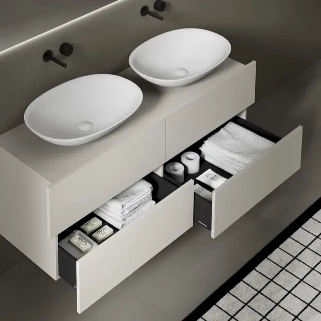 Тумба под две раковины Antonio Lupi Nemesis