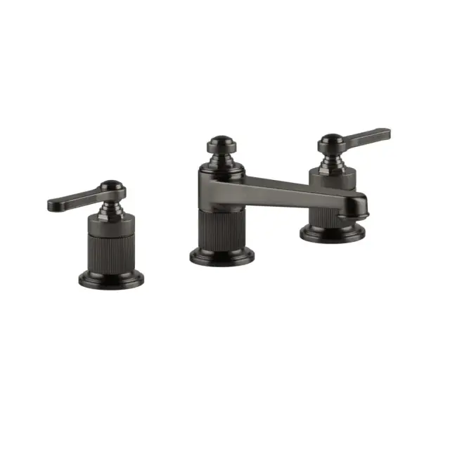 Смеситель для раковины Gessi VENTI20 65013#707 black metal brushed PVD