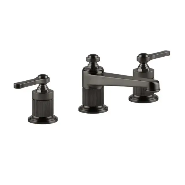 Смеситель для раковины Gessi VENTI20 65011#707 black metal brushed PVD